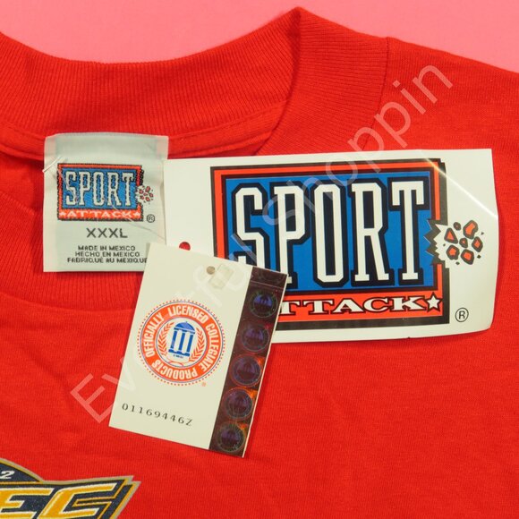 Vinttage Georgia Bulldogs Shirt Mens 2XL Red 2002 SEC Champions Tee Graphic New - Picture 5 of 6